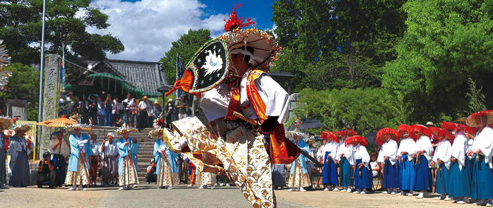 滝宮の念仏踊